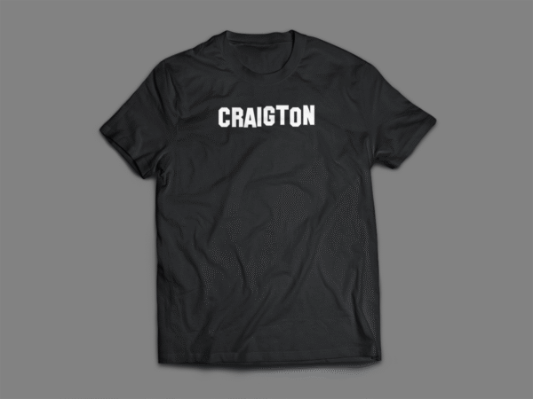 Craigton - "Hollywood Style" T shirt - Pre order